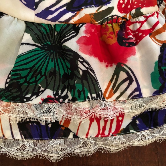 Butterfly print tube top - Picture 3 of 3